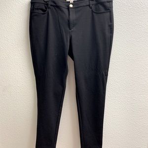 EUC Michael Kors black knit pants